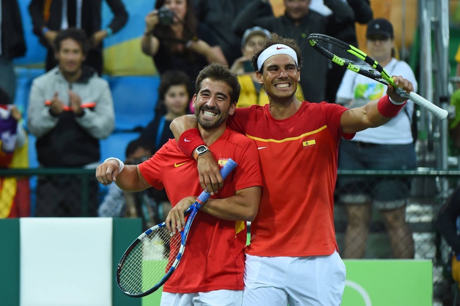 Rafael Nadal y Marc López se aseguran la medalla olímpica en dobles