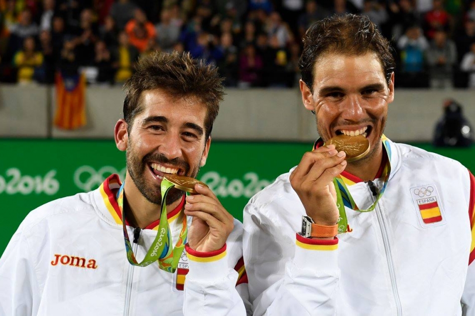 Marc López y Rafael Nadal ganan la medalla de oro de dobles en los JJOO de Río 2016 Marc López y Rafael Nadal ganan la medalla de oro de dobles en los JJOO de Río 2016