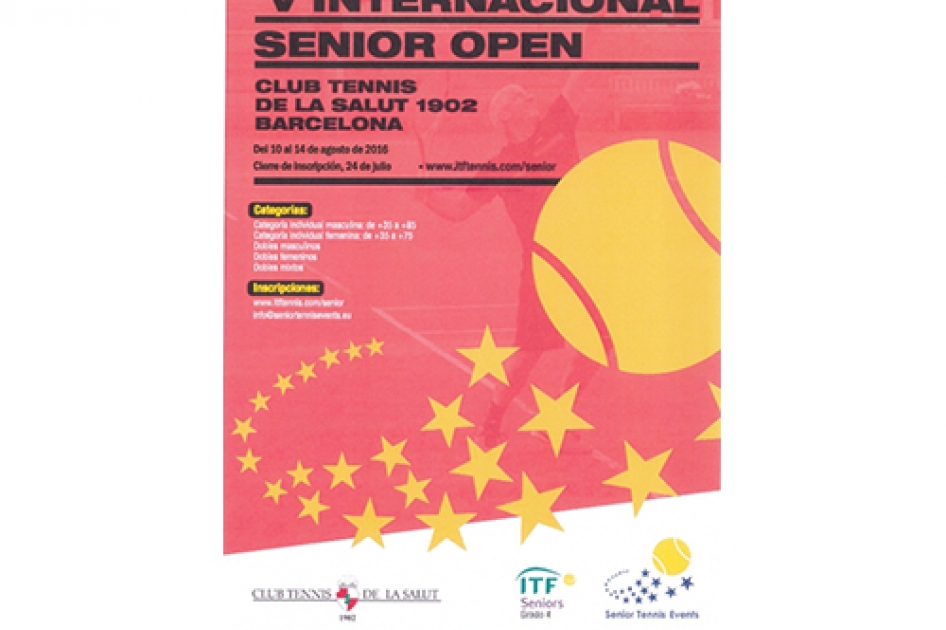 Pleno español en el torneo internacional de veteranos del CT de “La Salut” en Barcelona Pleno español en el torneo internacional de veteranos del CT de “La Salut” en Barcelona