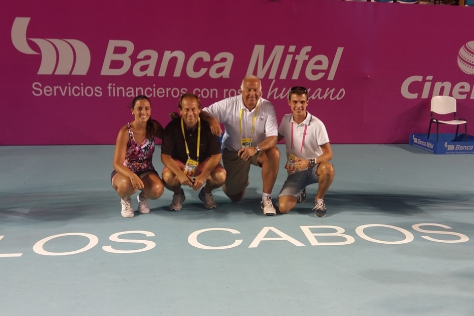 Amplia representación arbitral española en el torneo ATP de Los Cabos Amplia representación arbitral española en el torneo ATP de Los Cabos