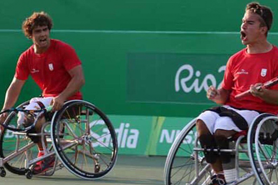 Los tenistas españoles se despiden de los Juegos Paralímpicos de Río 2016 Los tenistas españoles se despiden de los Juegos Paralímpicos de Río 2016