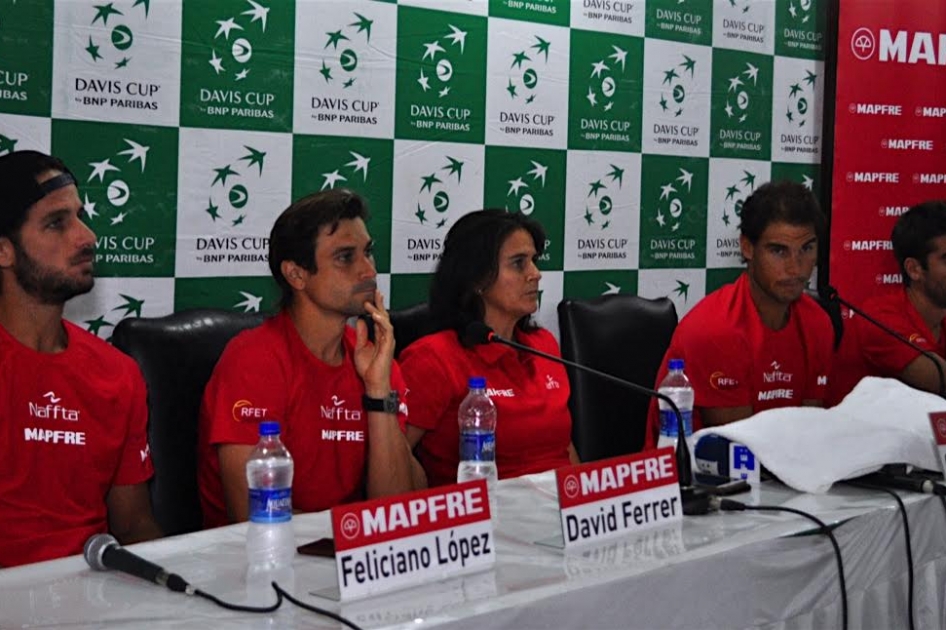 Conchita Martínez: “No hay ansiedad por el ascenso, hay ilusión por hacerlo bien y volver al Grupo Mundial” Conchita Martínez: “No hay ansiedad por el ascenso, hay ilusión por hacerlo bien y volver al Grupo Mundial”