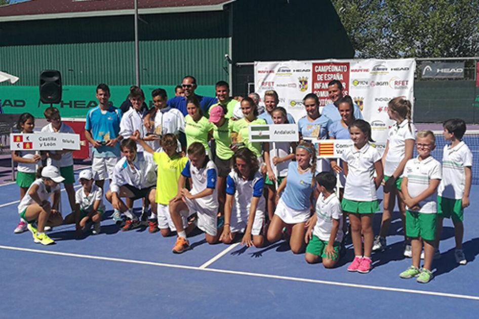 Castilla y León en chicos y la Com. Valenciana en chicas, Campeones de España Infantiles Castilla y León en chicos y la Com. Valenciana en chicas, Campeones de España Infantiles