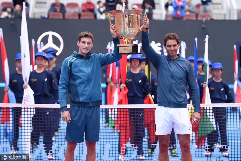 Títulos dobles para Nadal-Carreño en Beijing y Granollers en Tokyo Títulos dobles para Nadal-Carreño en Beijing y Granollers en Tokyo