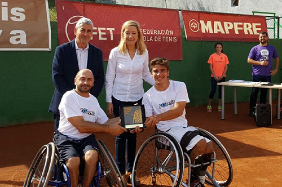 Galicia recupera el título de Campeona de España de Tenis en Silla Galicia recupera el título de Campeona de España de Tenis en Silla