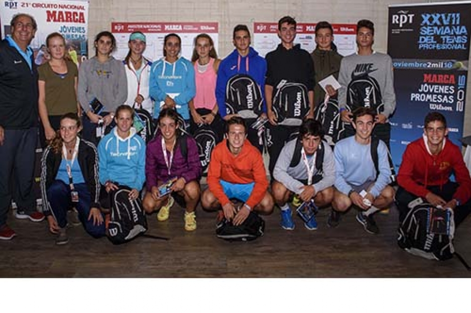El “Circuito Marca Jóvenes Promesas 2016” celebra su Máster Nacional en Ciudad de la Raqueta El “Circuito Marca Jóvenes Promesas 2016” celebra su Máster Nacional en Ciudad de la Raqueta