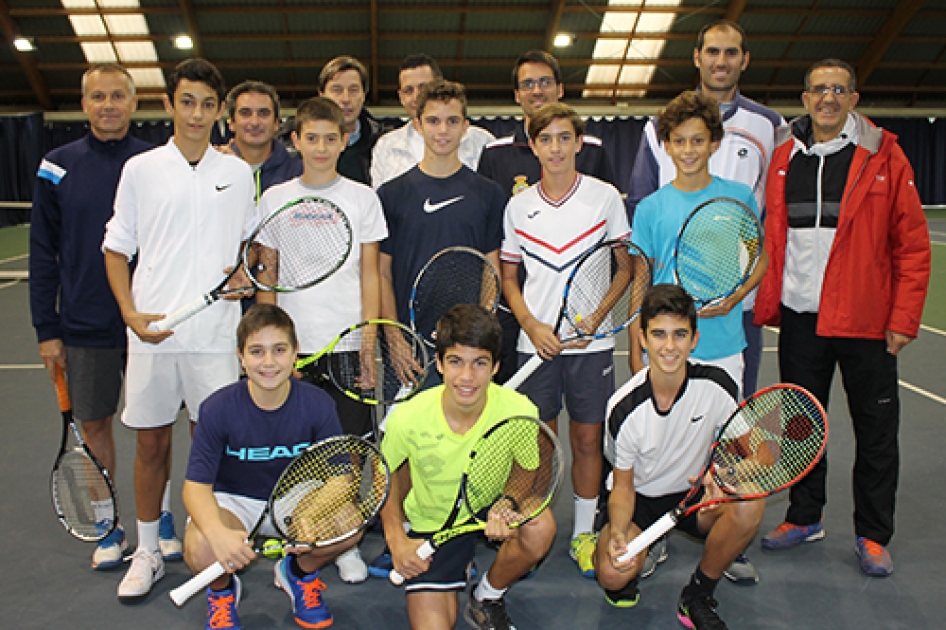Segunda concentracin de la RFET con jugadores juveniles en el CAR de Sant Cugat