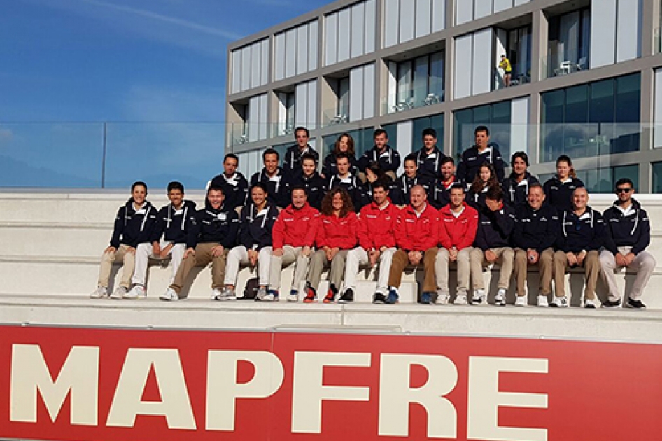 Equipo arbitral del Campeonato de España MAPFRE de Tenis Absoluto celebrado en Manacor Equipo arbitral del Campeonato de España MAPFRE de Tenis Absoluto celebrado en Manacor
