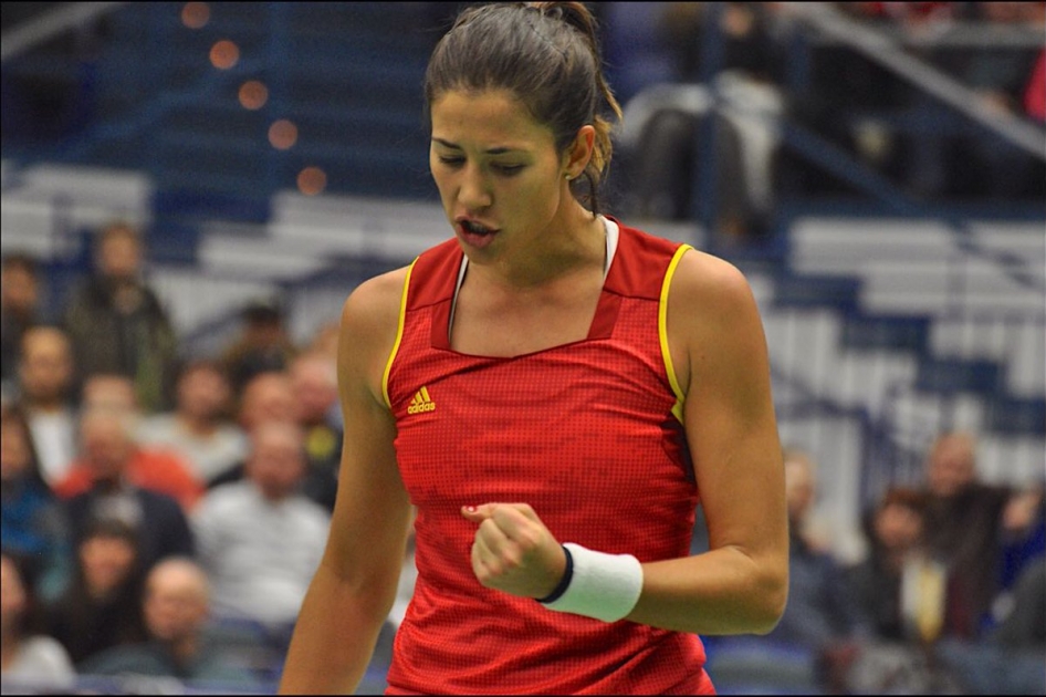 España empata ante la Rep. Checa gracias al triunfo de Muguruza España empata ante la Rep. Checa gracias al triunfo de Muguruza