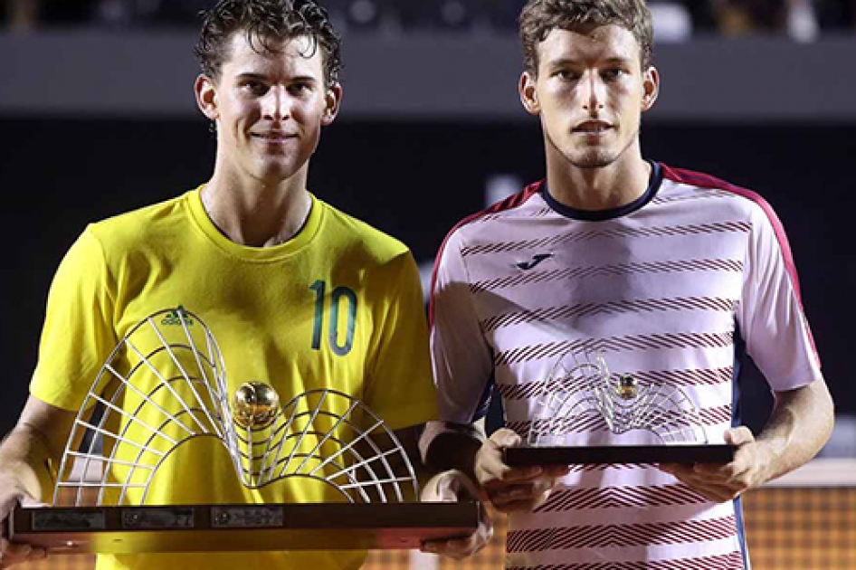 Final de Pablo Carreño en Río de Janeiro donde gana el título de dobles Final de Pablo Carreño en Río de Janeiro donde gana el título de dobles