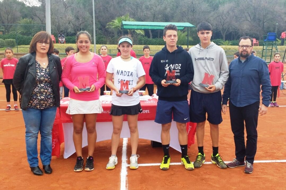 Pablo Llamas y Caitlyn Portella se llevan el Marca Jóvenes Promesas de Sevilla Pablo Llamas y Caitlyn Portella se llevan el Marca Jóvenes Promesas de Sevilla