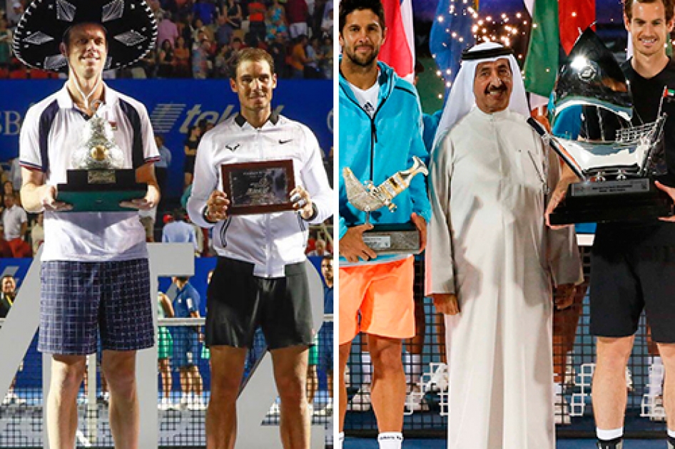Nadal y Verdasco se quedan a las puertas del título en Acapulco y Dubái Nadal y Verdasco se quedan a las puertas del título en Acapulco y Dubái