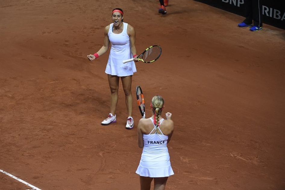 Francia escoge la tierra para medirse a España en el play-off de Fed Cup Francia escoge la tierra para medirse a España en el play-off de Fed Cup