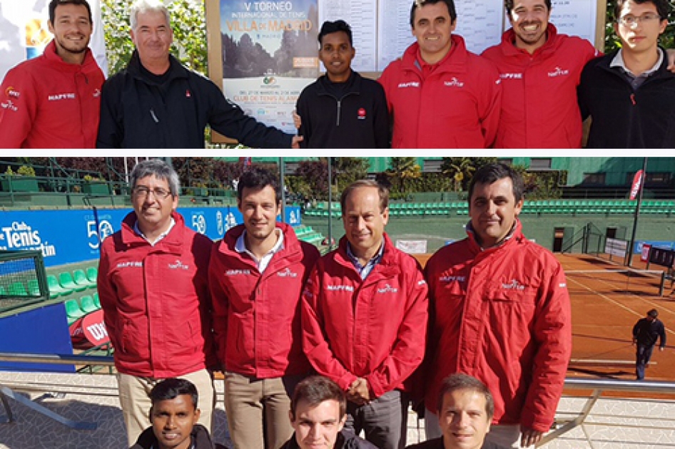 Equipos arbitrales en los primeros torneos ITF Pro Futures de 25 mil dólares en Madrid Equipos arbitrales en los primeros torneos ITF Pro Futures de 25 mil dólares en Madrid