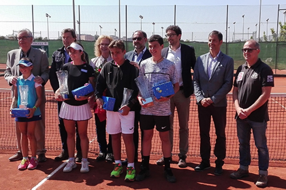 lex Padr y Esther Romero ganan el nacional Sub13 Trofeo Albert Costa en Lleida