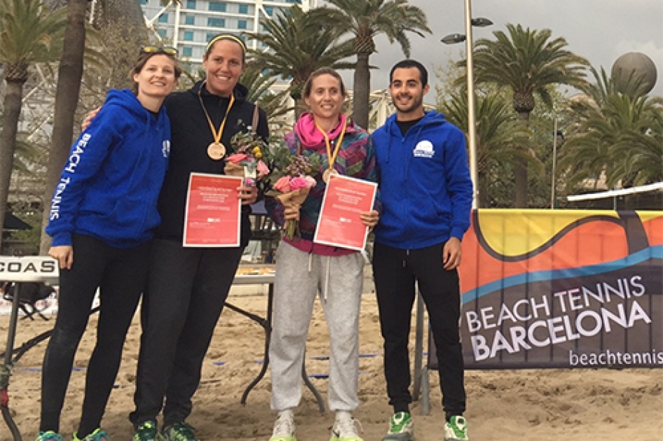 Triunfos de Filella-Rodríguez y González-Porteiro en el primer internacional de tenis playa de Barcelona Triunfos de Filella-Rodríguez y González-Porteiro en el primer internacional de tenis playa de Barcelona