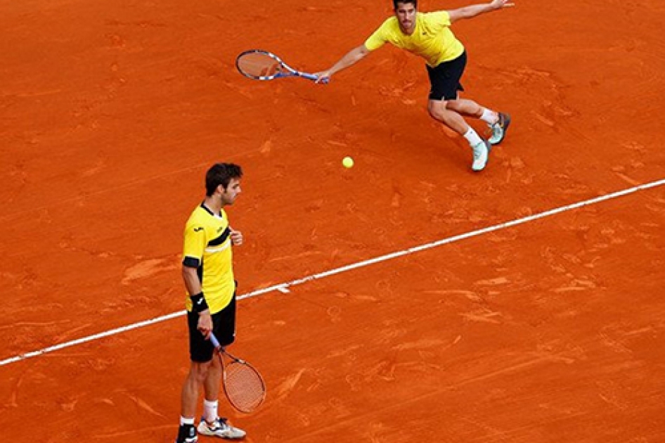 Marcel Granollers y Marc López vuelven a disputar una final juntos en Marrakech Marcel Granollers y Marc López vuelven a disputar una final juntos en Marrakech