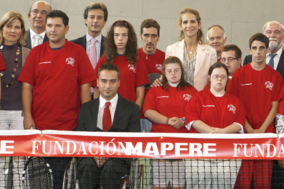 Fundacin Mapfre y la Federacin Madrilea de Tenis presentan las Escuelas de Tenis Adaptado