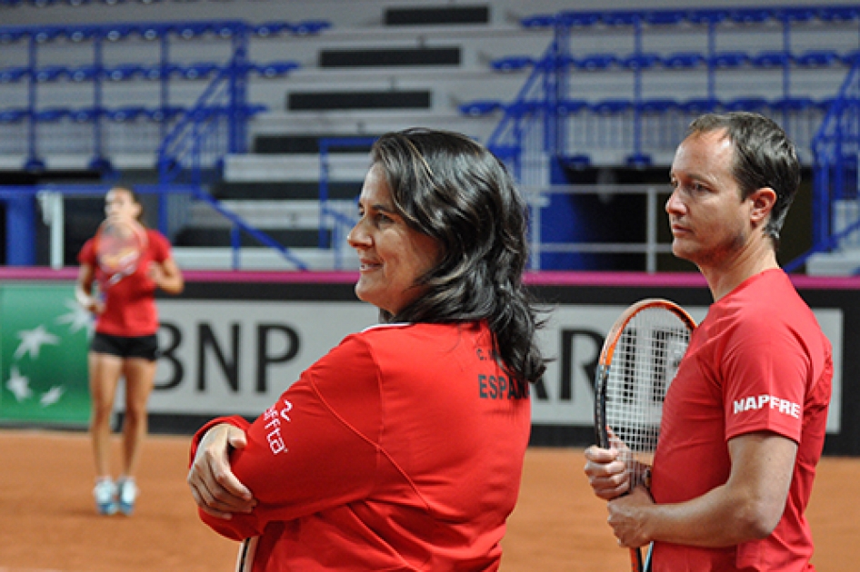 Roanne acoge el primer entrenamiento de España Roanne acoge el primer entrenamiento de España