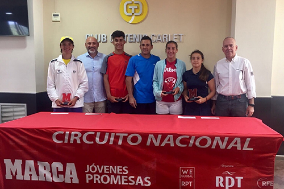 Francisco Andreu e Isabel Adrover se llevan el Marca Jvenes Promesas de Valencia