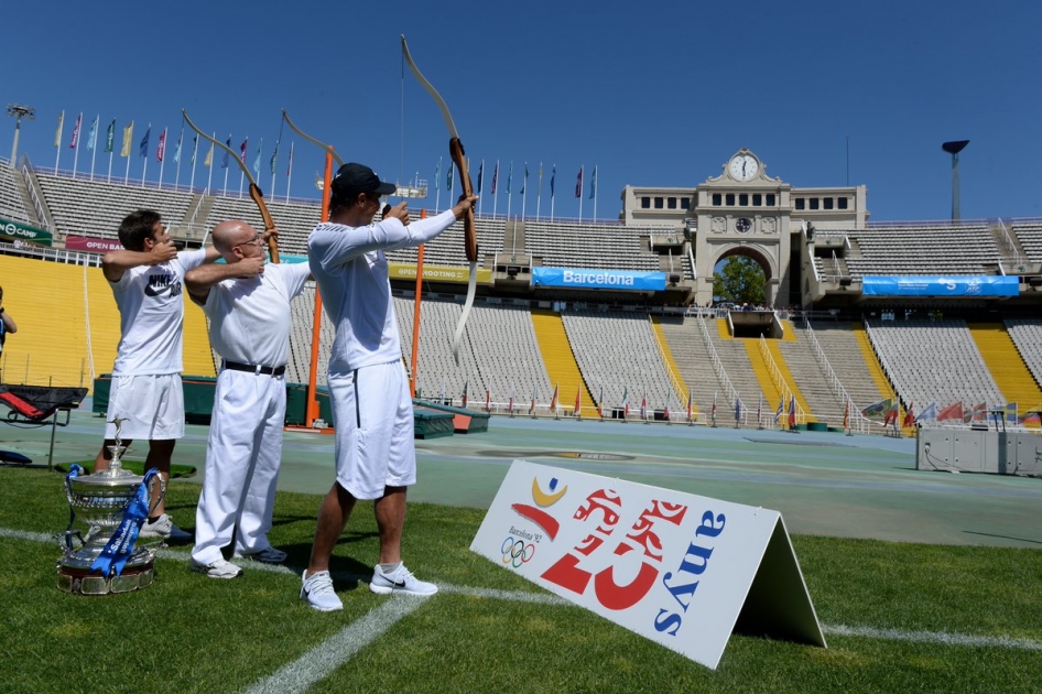 Rafael Nadal y Marc Lpez celebran el 25 Aniversario de los JJOO de Barcelona 92 