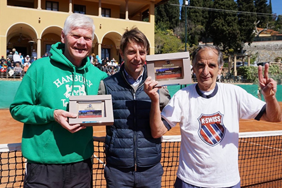 Nuevo triunfo de Jorge Camia en los internacionales de veteranos de Italia en Alassio