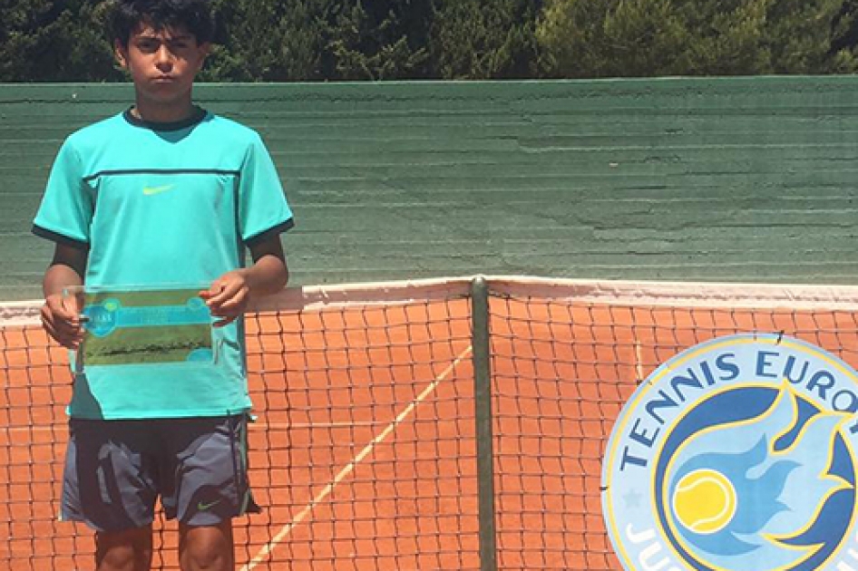 Alejandro Melero, finalista en el internacional Sub’12 de Mallorca Alejandro Melero, finalista en el internacional Sub’12 de Mallorca