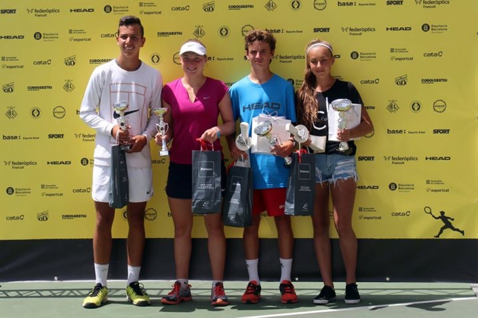 Max Alcalá y la estonia Carol Plakk ganan el internacional Sub’16 de Torelló Max Alcalá y la estonia Carol Plakk ganan el internacional Sub’16 de Torelló