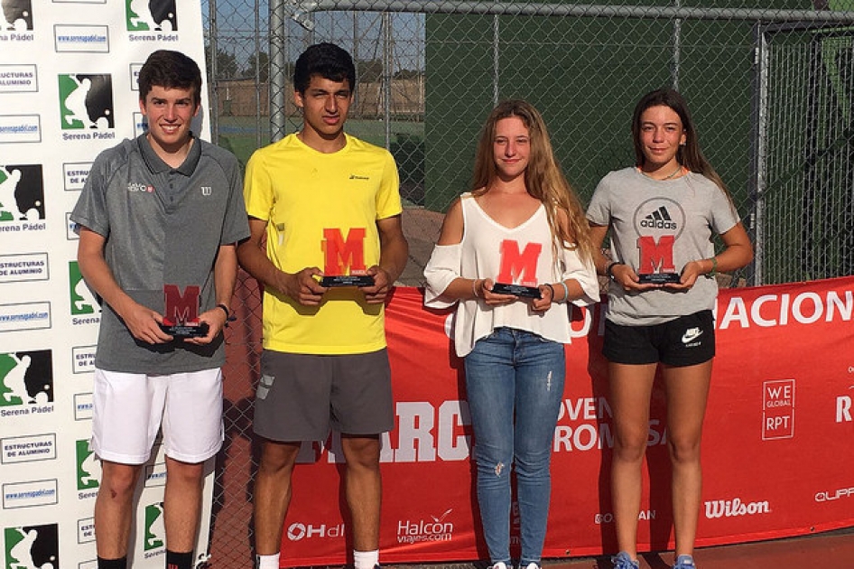 Lucía Santos y Diego Barreto ganan el “Marca Jóvenes Promesas” de Badajoz Lucía Santos y Diego Barreto ganan el “Marca Jóvenes Promesas” de Badajoz