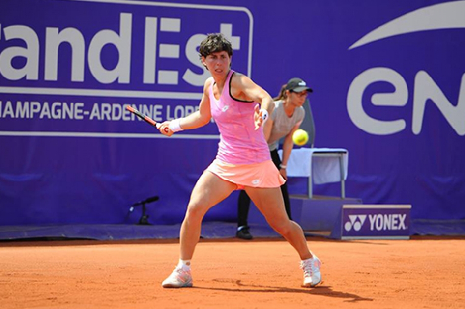 Carla Suárez se despide en los cuartos de final del torneo de Estraburgo Carla Suárez se despide en los cuartos de final del torneo de Estraburgo