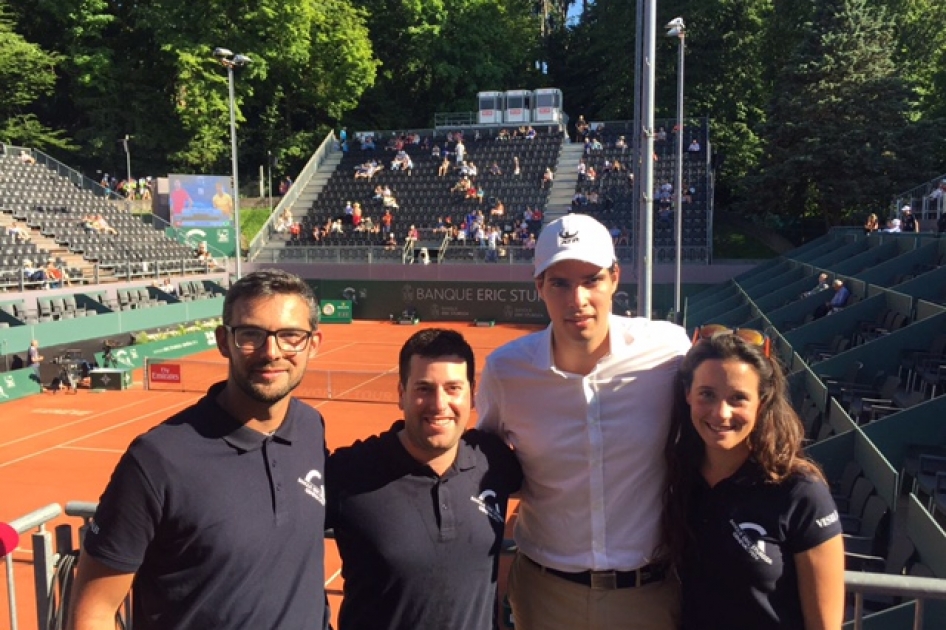 Cuatro rbitros espaoles en el torneo ATP de Ginebra celebrado la semana pasada