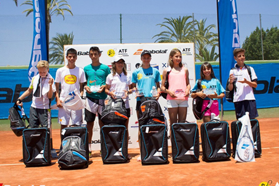 Carlos Alcaraz, Luca Llinares, Markus Giersiepen y Naroa Aranzbal se coronan en la Babolat Cup