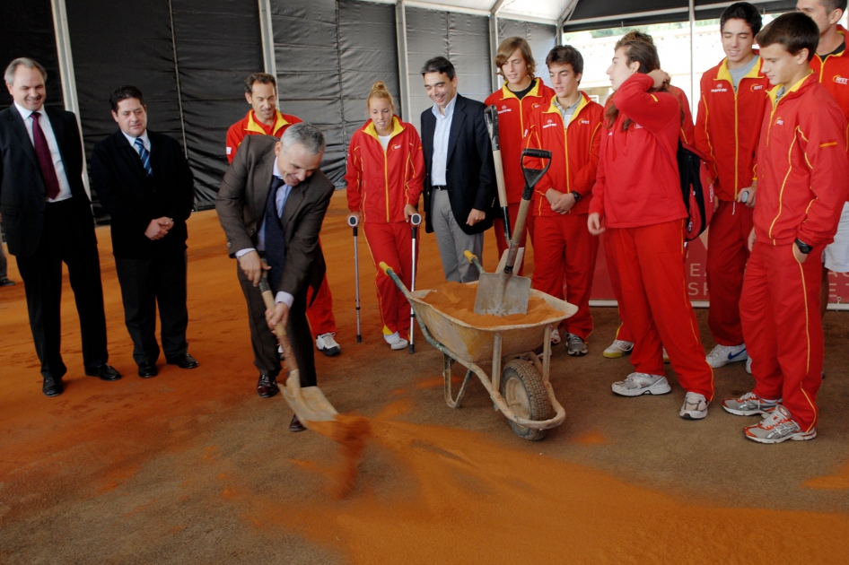 El Grupo de Competicin de la RFET visita el Palau Sant Jordi