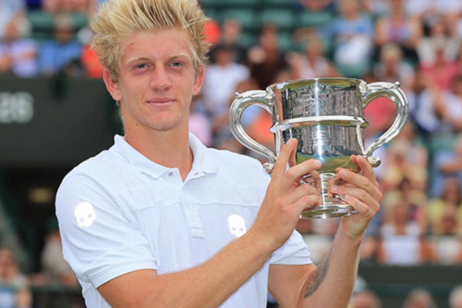 Alejandro Davidovich, campeón júnior de Wimbledon Alejandro Davidovich, campeón júnior de Wimbledon