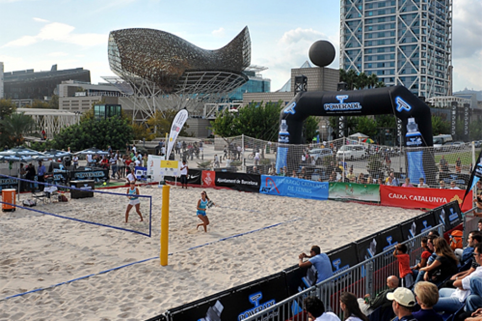 Barcelona acoge el Campeonato de España de Tenis Playa este fin de semana