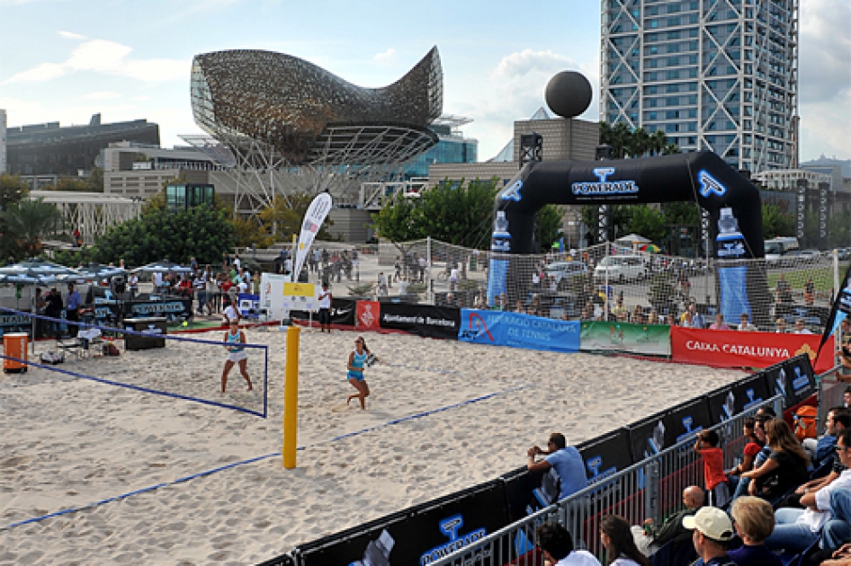 Barcelona acoge el Campeonato de Espaa de Tenis Playa este fin de semana