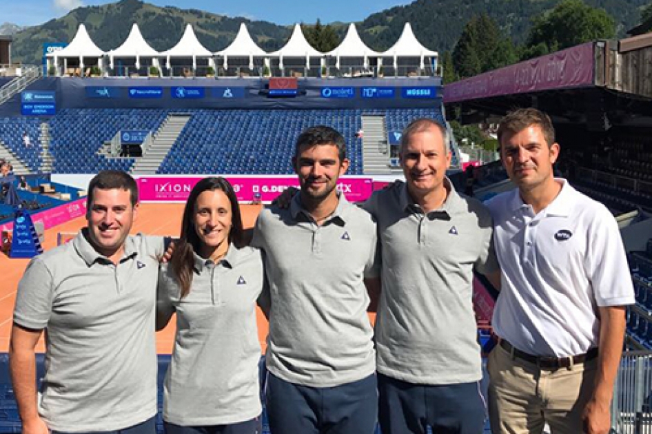 El torneo WTA de Gstaad cuenta esta semana con 5 rbitros espaoles