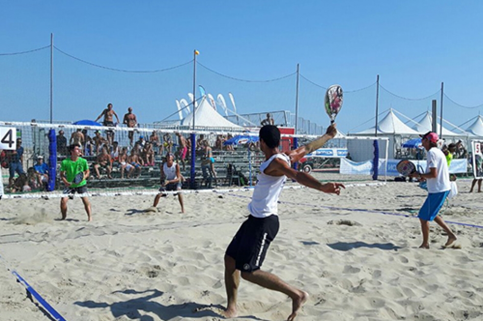 Seis españoles disputan esta semana el Mundial de Tenis Playa en Italia Seis españoles disputan esta semana el Mundial de Tenis Playa en Italia