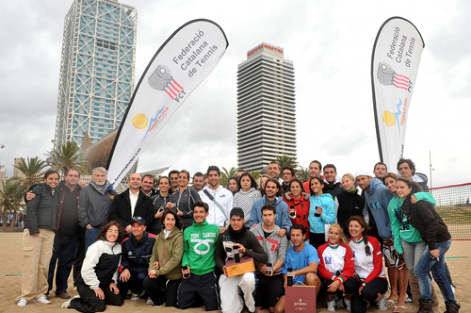 El Campeonato de Espaa de Tenis Playa corona a sus campeones