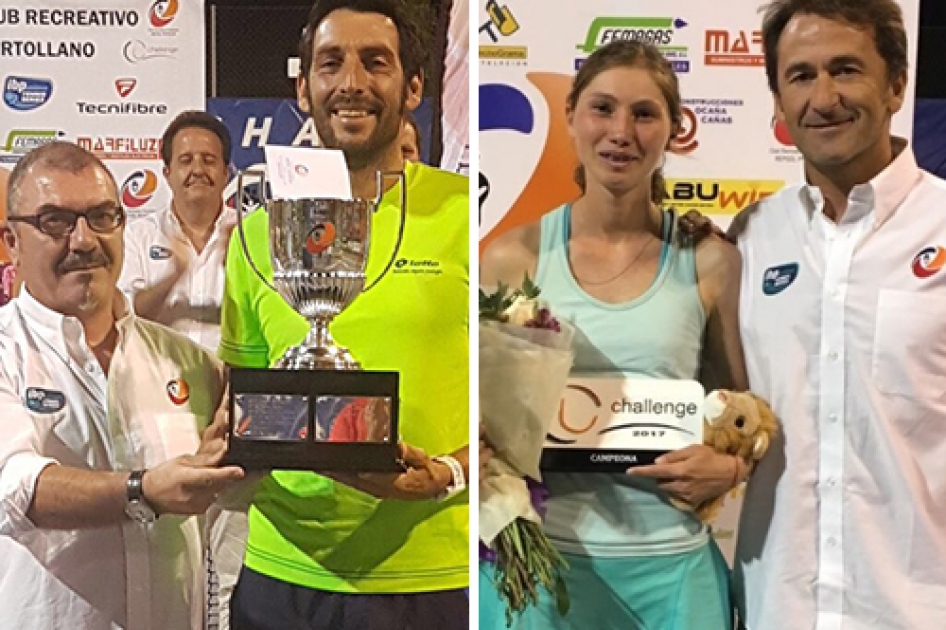 Francisco J. Martínez Baena y Cristina Bucsa ganan el torneo de Puertollano en las IBP Uniuso Tennis Series Francisco J. Martínez Baena y Cristina Bucsa ganan el torneo de Puertollano en las IBP Uniuso Tennis Series