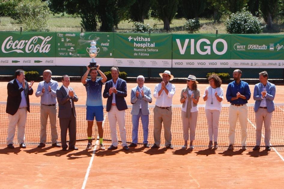 Marc Giner se lleva el Futures de Vigo ante el brasileño Rafael Matos Marc Giner se lleva el Futures de Vigo ante el brasileño Rafael Matos