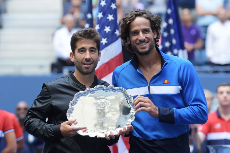Feliciano López y Marc López, finalistas de dobles del US Open Feliciano López y Marc López, finalistas de dobles del US Open