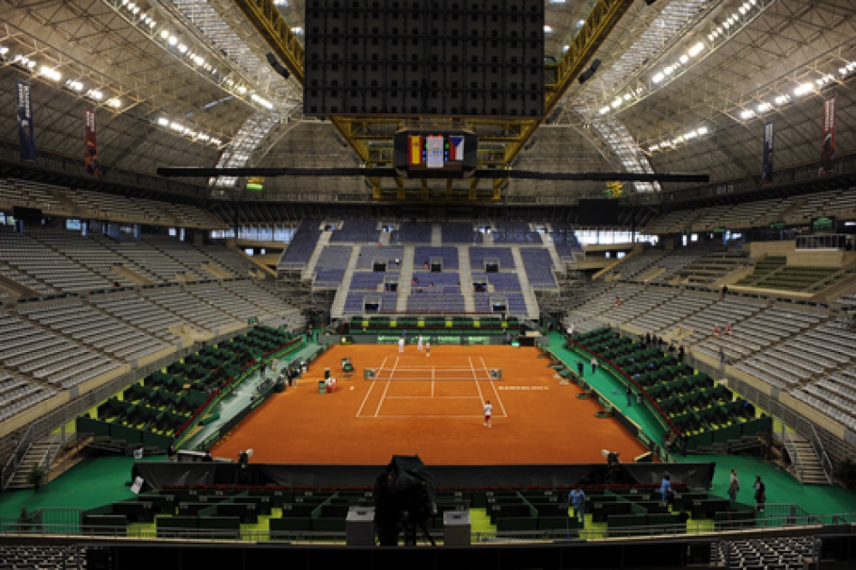 La organización de la final de la Copa Davis moviliza a más de 600 personas