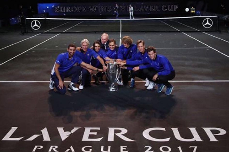 Nadal gana la primera Laver Cup comandando el equipo de Europa Nadal gana la primera Laver Cup comandando el equipo de Europa