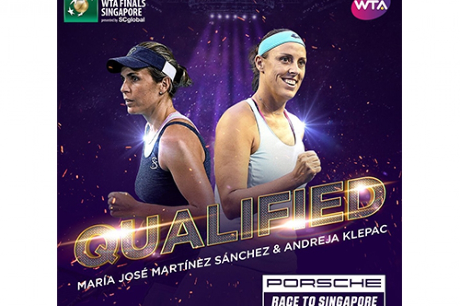Mª José Martínez se clasifica para su segundo Masters WTA de Dobles Mª José Martínez se clasifica para su segundo Masters WTA de Dobles