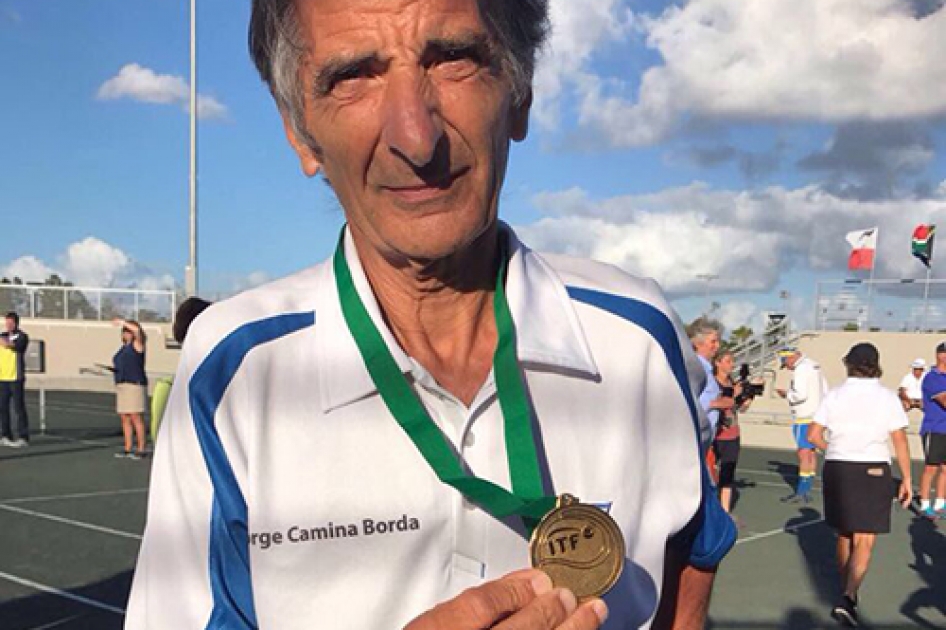 Jorge Camiña conquista su 5º título mundial individual de veteranos, primero en +70 Jorge Camiña conquista su 5º título mundial individual de veteranos, primero en +70