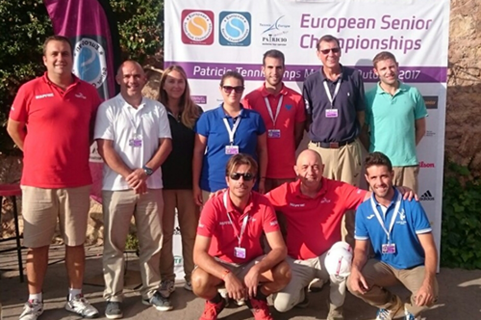 Los Campeonatos de Europa de Veteranos en Mallorca contaron con un amplio equipo arbitral español Los Campeonatos de Europa de Veteranos en Mallorca contaron con un amplio equipo arbitral español