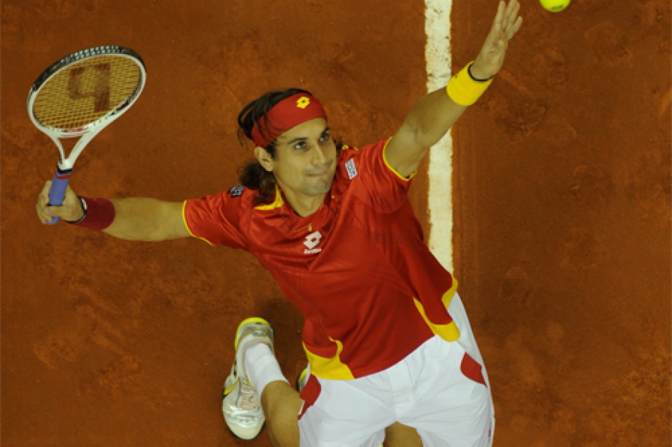 David Ferrer cierra la final con un 5-0 histórico sobre la República Checa David Ferrer cierra la final con un 5-0 histórico sobre la República Checa