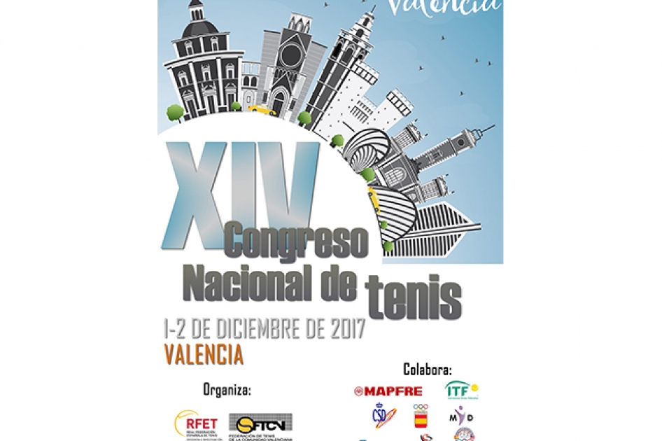 Programa Definitivo del Congreso Nacional de Tenis 2017 en Valencia el 1 y 2 de diciembre