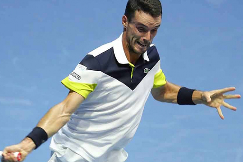 Bautista cae en los cuartos de final de Basilea ante Del Potro Bautista cae en los cuartos de final de Basilea ante Del Potro